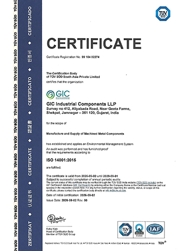 Certifications
